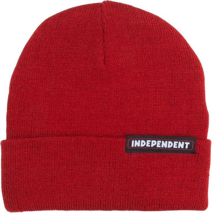 Independent Bar Beanie Label