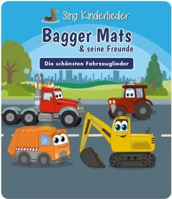 Produktbild Tonies Bagger Mats - Die schönsten Fahrzeuglieder (Deutsch)