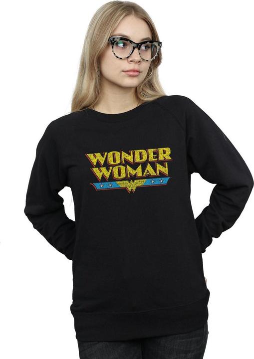 Immagine prodotto Wonder Woman Crackle Logo Felpa Donna (M)
