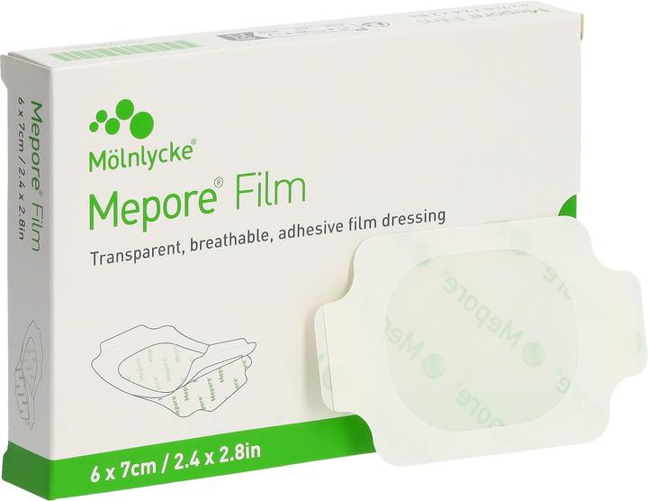 Produktbild Mepore Film Folienverband 6x7cm steril 10 Stk (10 x)