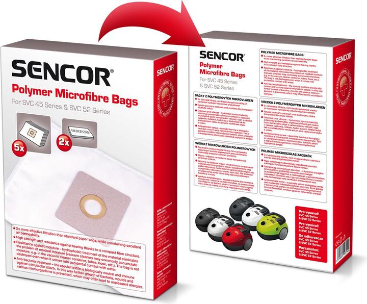 Sencor SVC 45/52 vacuum accessory/supply (5 x)