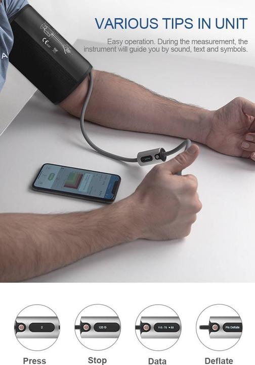 Image du produit ViatomTech BP1S Wireless Blood Pressure Monitor