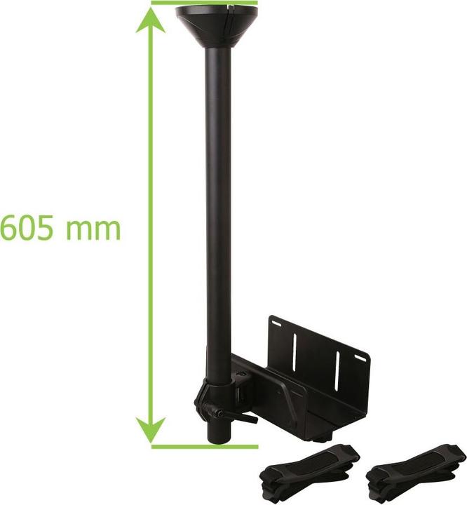 Image du produit Techly ICA-CS 63 Support pour PC Support pour unité centrale monté sur table