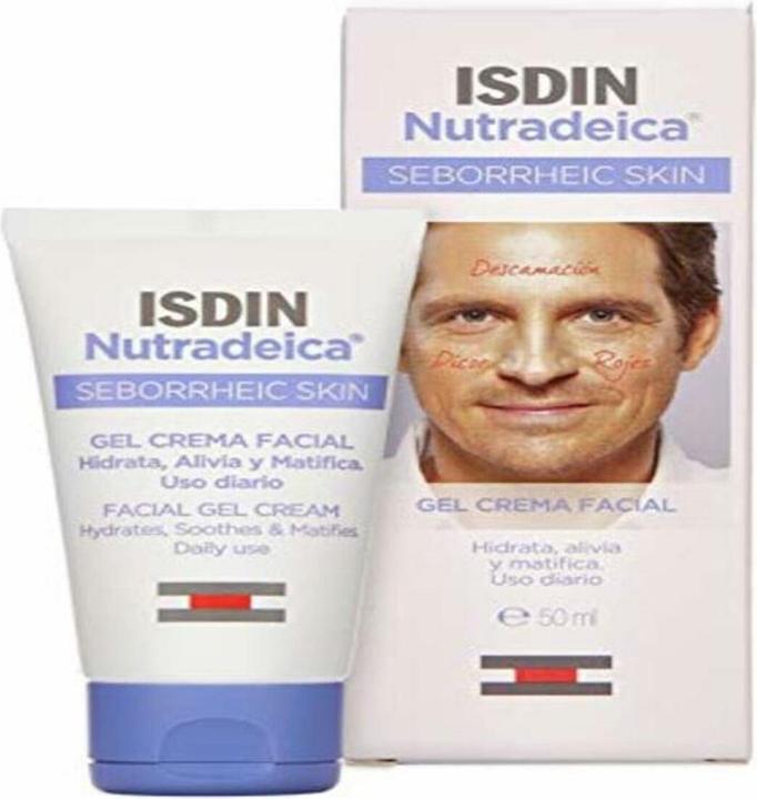 Produktbild Isdin Nutradeica Gesichtsgel Creme für seborrhoische Haut 50ml (Gel, 50 ml)