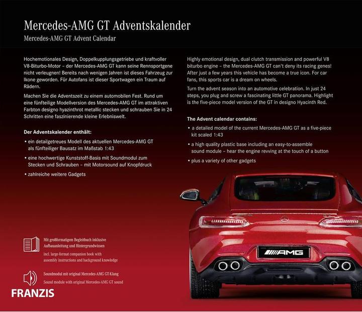 Image du produit Franzis Mercedes-AMG GT