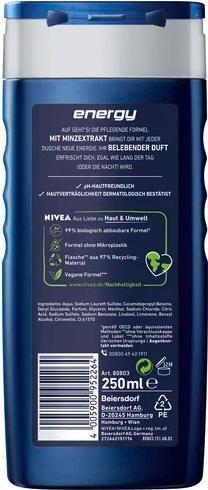 Produktbild NIVEA Men Energy (250 ml)