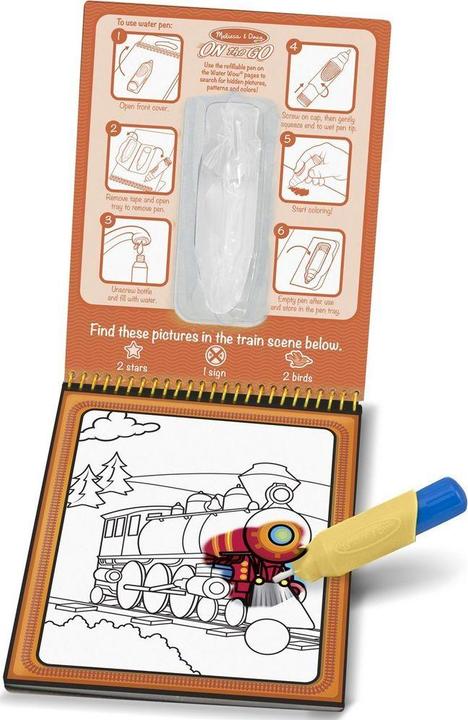 Produktbild Melissa & Doug Malbuch Fahrzeuge