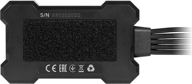 Actual product image Devia Zãznamovã Kamera Na Motorku Navitel M800 Dual (Built-in microphone, Built-in display, GPS receiver, Bluetooth, Accelerometer, Full HD)