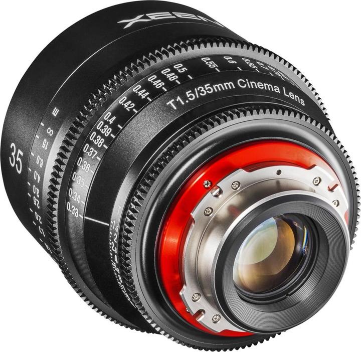 Actual product image Samyang XEEN 35mm T1.5 FF CINE PL (PL, full size, Micro Four Thirds, APS-C / DX)