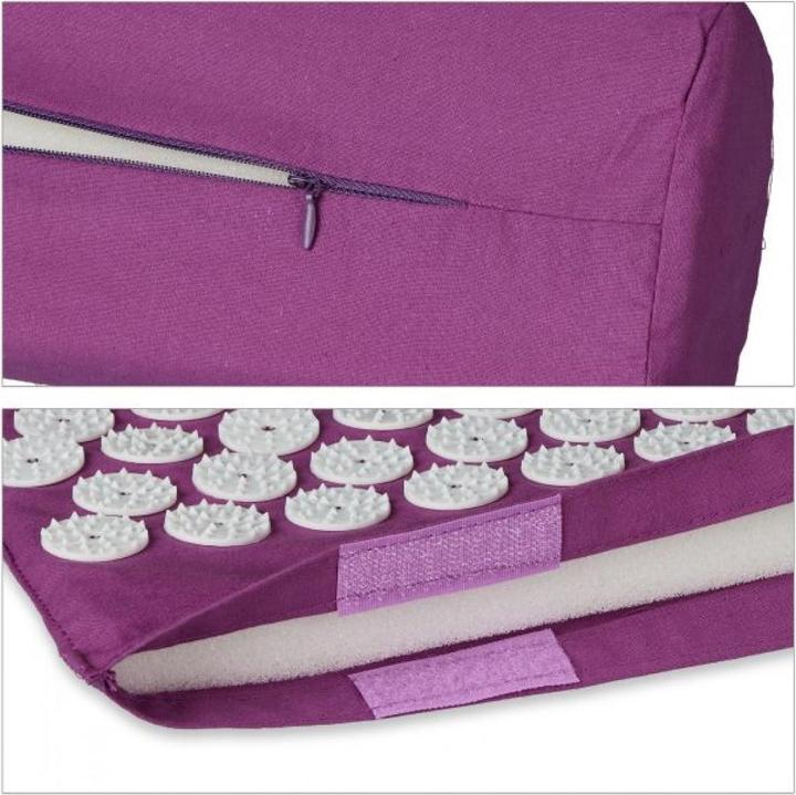 Actual product image Relaxdays Acupressure mat set
