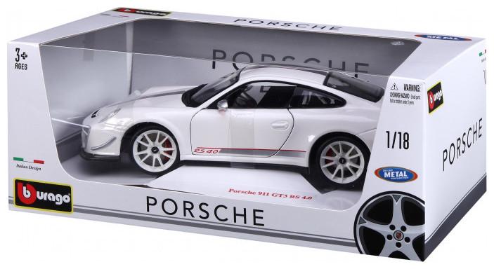 Actual product image Bburago Porsche 911 GT3 RS 4.0 1:18