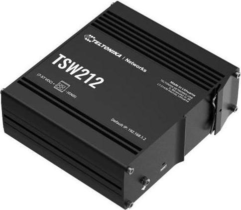 Actual product image Teltonika TSW212 000000 - TSW212, MANAGED NETWORK SWITCH (10 ports)
