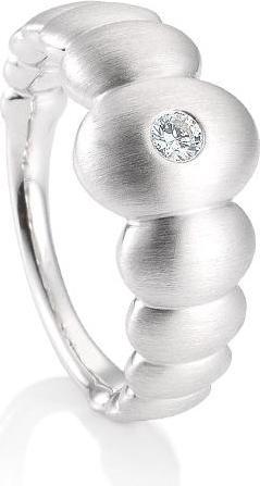 Actual product image Breuning RING - BRILL. 0,08 Ct. H/si (52, 750/18 K Gold)