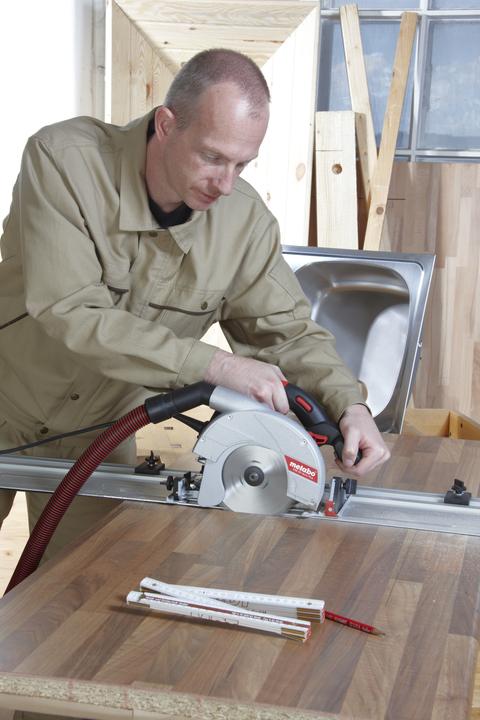Image du produit Metabo Scie circulaire de plongée et à main KSE 55 Vario Plus