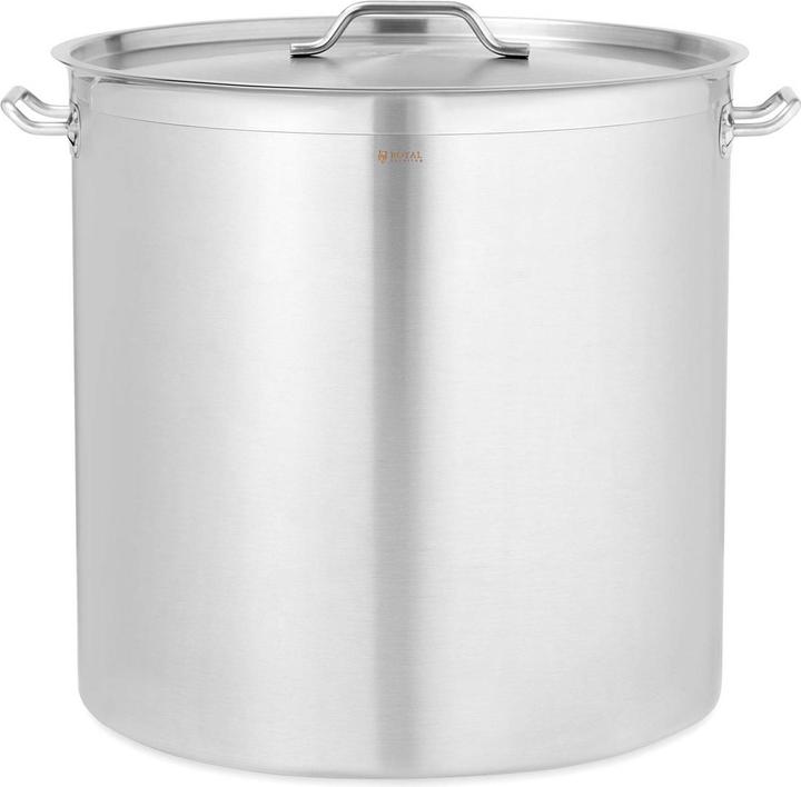 Produktbild Royal Catering Kochtopf Induktion Topf für Induktion Induktionsherd Topf 130 L 550 mm (55 cm, Kochtopf, Edelstahl)
