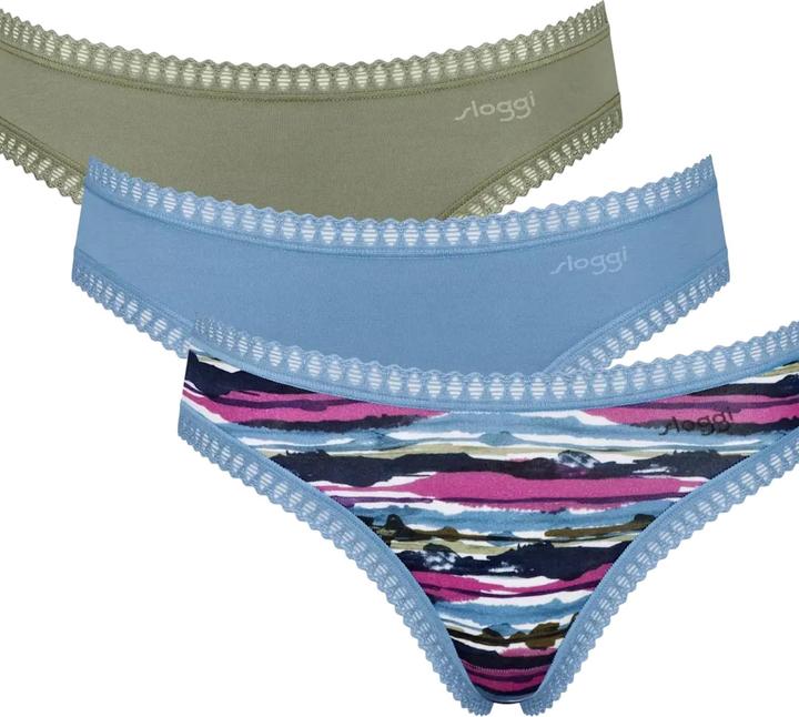 Produktbild Sloggi Slip GO CRUSH MINI Hipster 3er Pack (L, 3er Pack)
