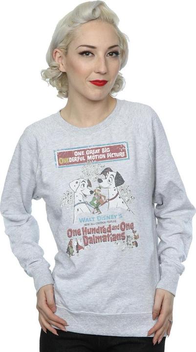 Produktbild 101 Dalmatians Retro Poster Sweatshirt (L)