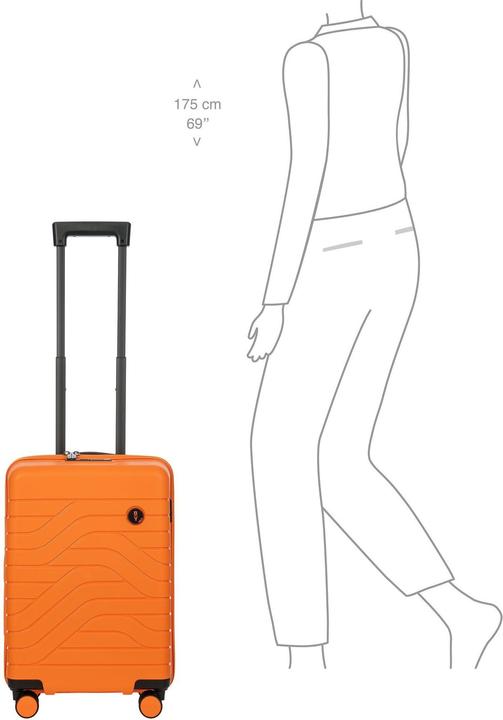 Image du produit Brics BY Ulisse 4 roues trolley cabine 55 cm (37 l, Bagage à main (jusqu'à 50l))