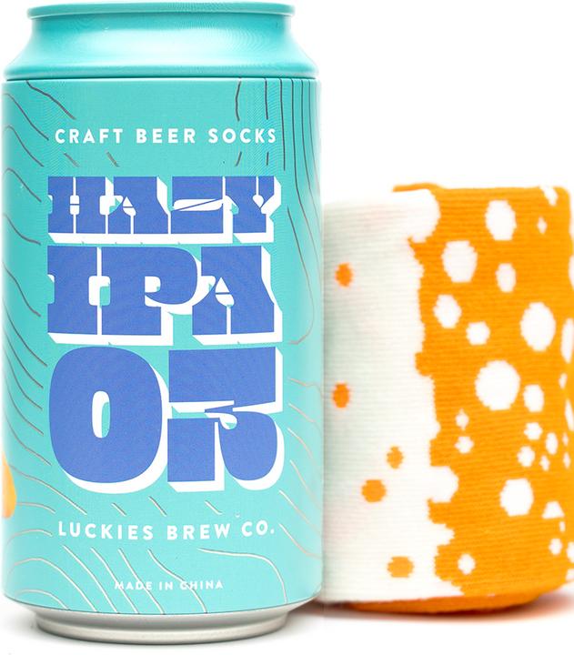 Image du produit Luckies Craft Beer Socks - Hazy Ipa (Une unité par pack, 41 - 45)