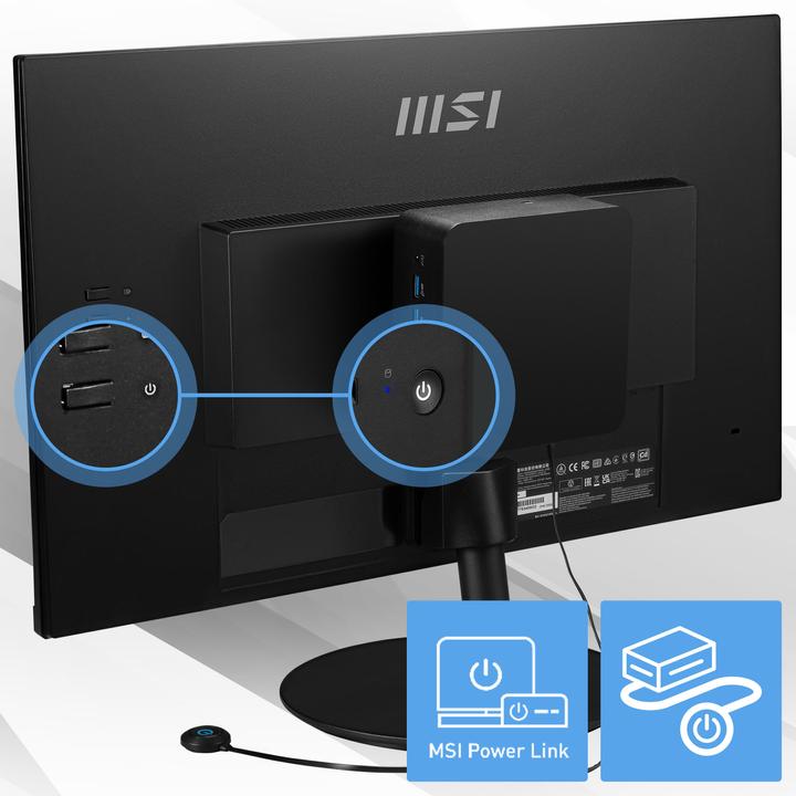 Image du produit MSI Cubi NUC 1MG (Sans système d'exploitation) (Intel Core 7 150U, 16 Go, 512 Go, Intel UHD Graphics)