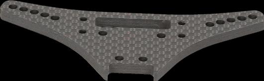 Actual product image HB Racing Rear Shock Tower A (Carbon Fiber)