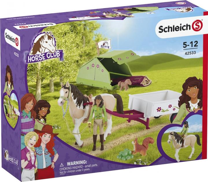Image du produit Schleich Séjour au camping d'Horse Club Sarah
