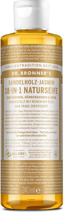 Bois de santal Jasmin (Savon liquide, 240 ml)