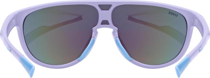 Actual product image Uvex Sports Sportstyle 515 (lavender matt, Mirror Blue)