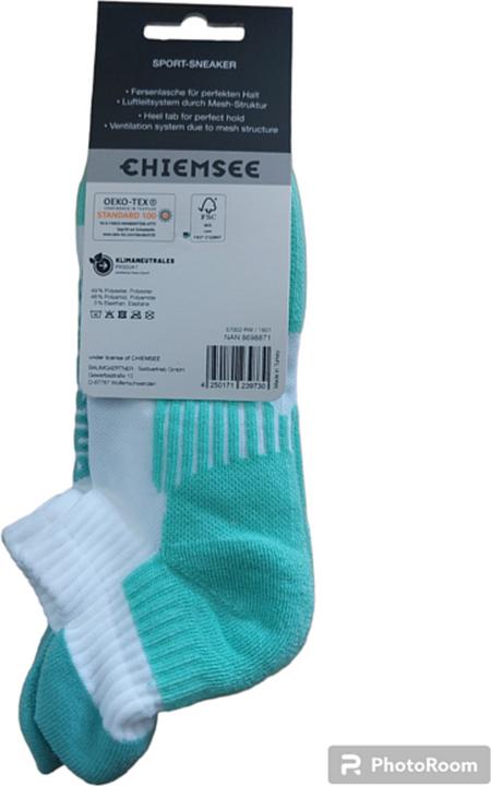 Produktbild Chiemsee Damen Sport Sneaker Socken 2er Pack (2er Pack, 35 - 38)