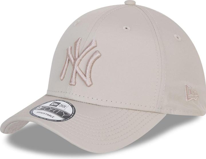 New Era 9Forty Strapback Cap - New York Yankees Stone Grau