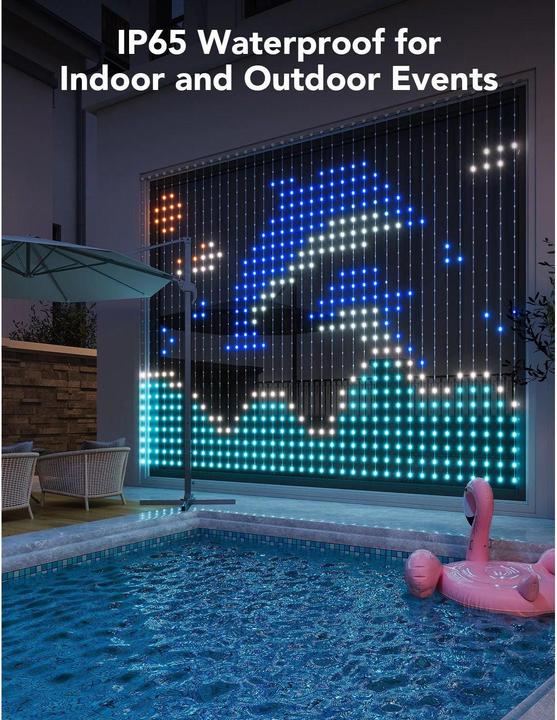 Actual product image Govee Curtain of lights (2 m)