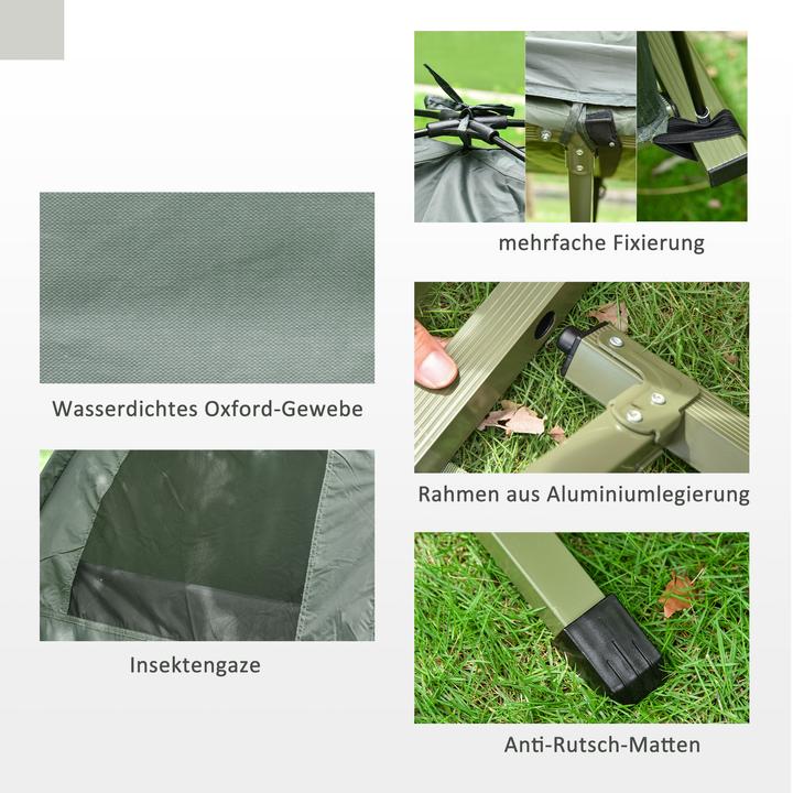 Image du produit Outsunny Kit lit de camping 4 en 1