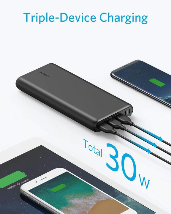 Image du produit Anker PowerCore (26800 mAh, 30 W, 96.48 Wh)