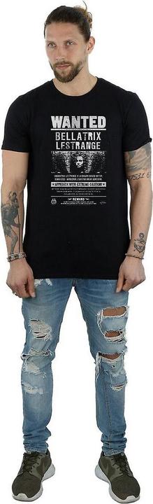 Actual product image Mens Bellatrix Lestrange Wanted Poster Cotton T-Shirt (S)