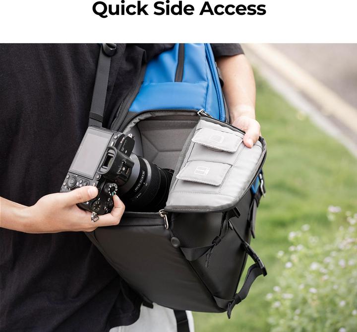 Immagine prodotto K&F Concept Concept Beta Backpack 20l Zaino fotografico - Blu (Zaino per fotocamera, 20 l)