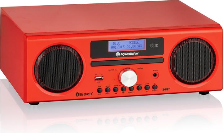 Actual product image Roadstar HRA-9 (FM, DAB+, Bluetooth)