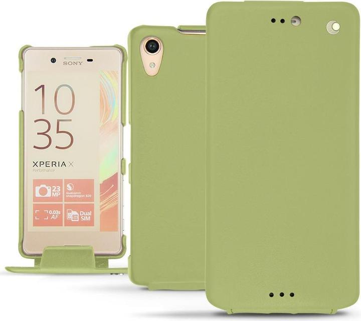 Productafbeelding Noreve Lederen omslag verticaal (Xperia X Prestaties)