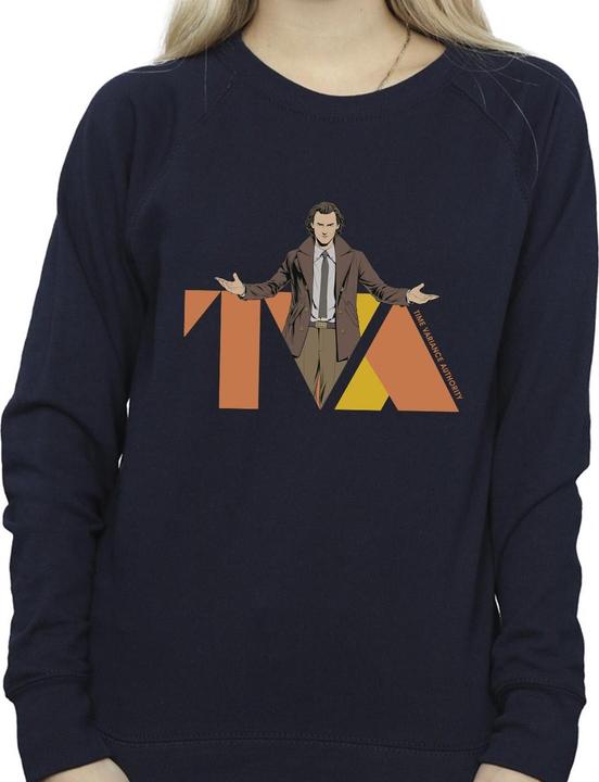 Actual product image Womens/Ladies Loki TVA Pose Sweatshirt (3XL)