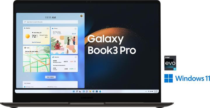 Produktbild Samsung Galaxy Book3 Pro (14", Intel Core i5-1340P, 8 GB, 512 GB, DE)