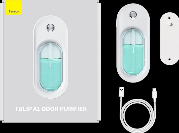 Image du produit Baseus Tulip A1 Purificateur d'Odeur Blanc