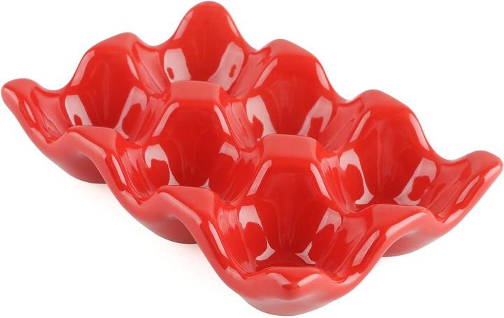 Image du produit Homerely Coquetier noble en céramique avec 6 compartiments (1 x)