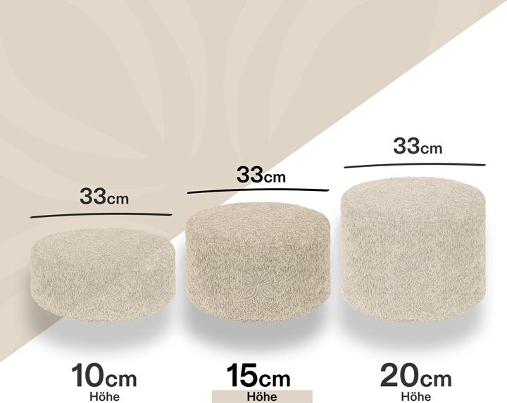 Actual product image Omnana CUSHY meditation cushion
