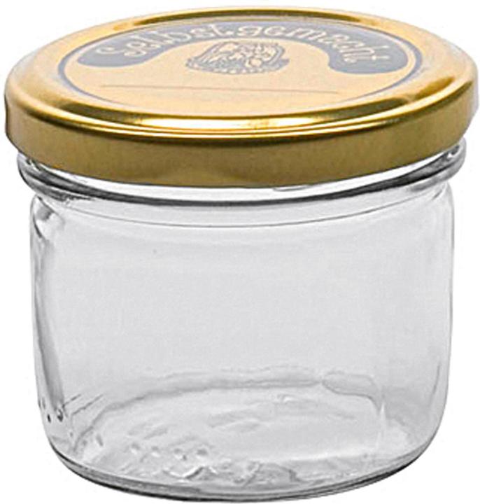 Actual product image Emsy Screw top jar lintel with 66mm TO lid homemade 124 ml 8 pack (8 pcs., 0.12 l)