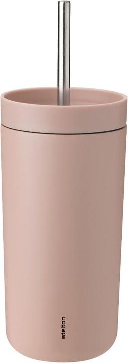 Produktbild Stelton To Go Sip Thermobecher mit Strohhalm HeatherL (0.10 l)