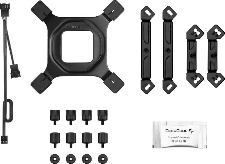 Actual product image Deepcool AK620 ZERO DARK ZORIA (157 mm)
