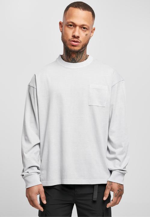 Produktbild Urban Classics Pigment Dyed Pocket Longsleeve - 16626 (5XL)