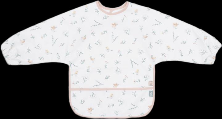 Actual product image Jollein Sleeve bib waterproof Lovely Birds 40 x 75 cm