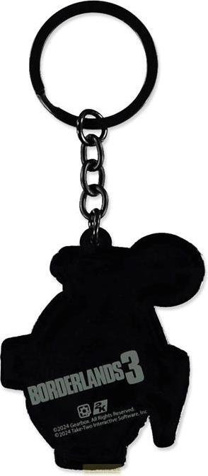 Actual product image Difuzed Borderlands - Lovebomb Rubber Keychain
