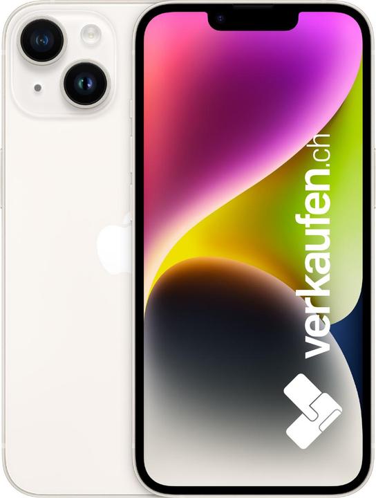 Produktbild verkaufen.ch iPhone 14 (128 GB, Starlight, 6.10", B / Sehr gut)