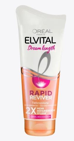 Produktbild L'Oréal Paris Elvital, Haarkur Rapid Reviver, Haarbehandlung, 180 ml (180 ml)
